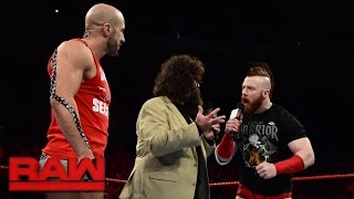Watch Mick Foley makes an offer to Cesaro and Sheamus: Raw, Sept. 26, 2016 Video