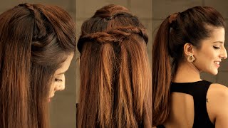 Watch 3 EASY Everyday Pouf Hairstyle For School, College, Work / No Teasing, No Hairspray + GIVEAWAY Video
