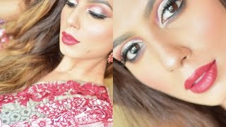 Watch GRWM - Eid - Pakistani - Indian Wedding Makeup Tutorial Video