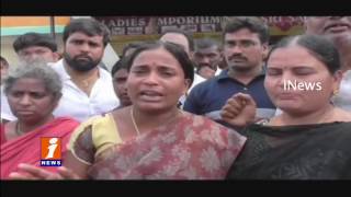 Watch Sonia Gandhi Nagar People Protest Against Illegal Construction Demolition in Kapra |  iNews Video