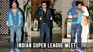 Watch Ranbir Kapoor, Varun Dhawan, Abhishek Bachchan Meet Nita Ambani - ISL Meet 2016 Video