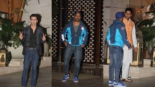 Watch Ranbir, Abhishek & Varun Spotted At ISL 2016 Party! Video