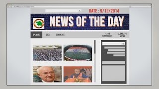 Watch News of the day 9/12/2014-Vishwa Gujarat Video