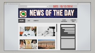 Watch English new of the day 10/12/2014 - Vishwa Gujarat Video