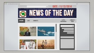 Watch English news of the day 11/12/2014 - Vishwa Gujarat Video