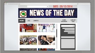 Watch English  News of the Day  29/12/2014-Vishwa Gujarat Video
