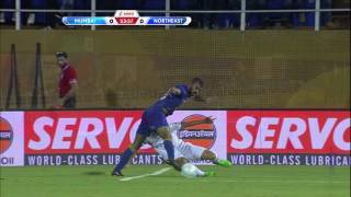 Watch ISL 2016 highlights: Mumbai City FC 1-0 NorthEast United FC Video