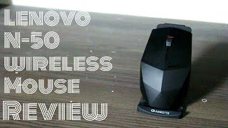 Watch Lenovo N-50 Wireless Mouse Unpackaging and Review Video