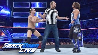 Watch James Ellsworth vs. AJ Styles - Special Guest Referee Dean Ambrose: SmackDown LIVE, Oct. 11, 2016 Video