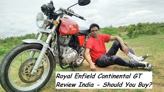 Watch Royal Enfield Continental GT Review India - Should You Buy One? Video