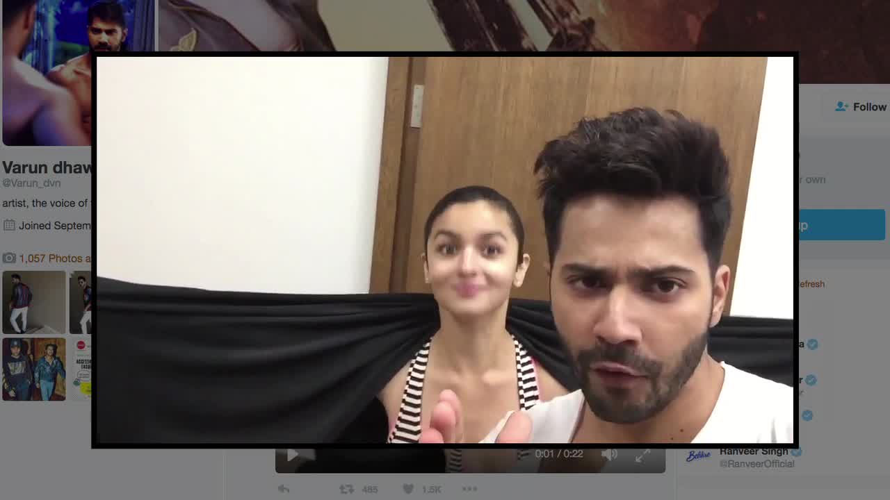 Watch Badrinath Ki Dulhania: Gauahar Khan's Masti With Varun And Alia Video
