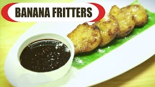 Watch Banana Fritters Snacks Recipe Easy To Mak| Tea Time Snacks Video