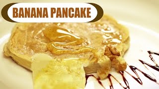 Watch Banana Walnut Pancake - How To Make Banana Nut Pancake | Healthy Breakfast Recipe Video