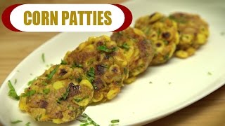 Watch Corn Patties - Sweet Corn Cutlets -  Indian Appetizer Recipe | Easy And Quick Video