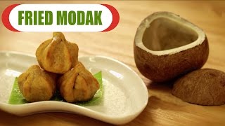 Watch Fried Modak - Ganesh Chaturthi Special - Indian Sweets Recipe - Modak Recipe Video