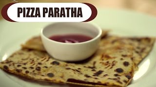 Watch Pizza Paratha - Cheese Stuffed Paratha - Indian Breakfast Recipes - Easy And Quick Video