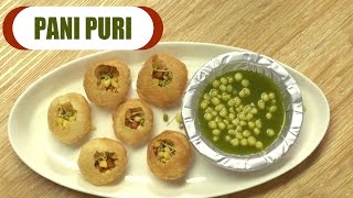 Watch Pani Puri - Golgappa Recipe | Indian Chaat Recipe - Indian Street Food - Easy And Quick Video