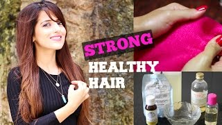 Watch How To Apply Hair Oil For Hair Growth & Conditioning-Thick/Long/Shiny/Healthy Hair-Hair Care Routine Video