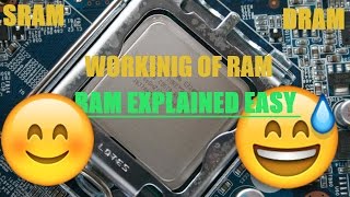 Watch RAM Explained Easy RAM Workings SRAM DRAM EXPLAINED EASY #1 Video