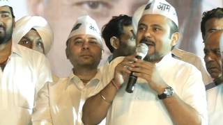 Watch Dilip Pandey Addresses at the protest against South MCD Mayor Video