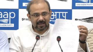 Watch Aap Leader File Complaint Against Vijay Goel in ACB Video