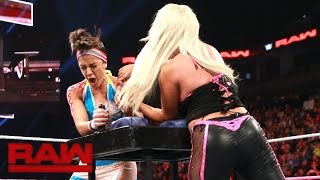 Watch Bayley vs. Dana Brooke - Arm Wrestling Match: Raw, Oct. 24, 2016 Video