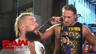 Watch Enzo Amore & Big Cass' fun and games continue: Raw Fallout, Oct. 24, 2016 Video