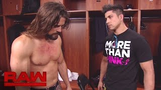 Watch Brian Kendrick asks TJ Perkins for a favor: Raw, Oct. 24, 2016 Video