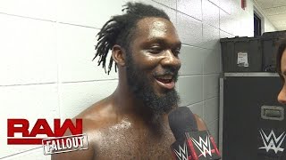 Watch Rich Swann is focused on becoming WWE Cruiserweight Champion: Raw Fallout, Oct. 24, 2016 Video
