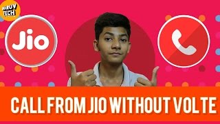 Watch [HINDI] How To Make Calls From Jio Without Having VOLTE support!! Video