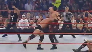 Watch Goldberg vs. Kane: Raw - Lumberjack Match, December 8, 2003 Video