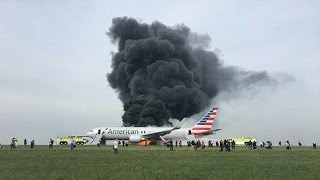 Watch Plane Crash/Fire  Chicago O'Hare 10-28-2016 Video