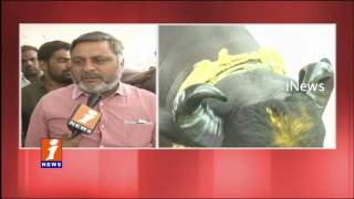 Watch Yuva Raju Bull Creates Records - Sardar Utsavam in Hyderabad - iNews Video