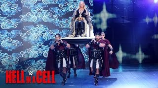 Watch Charlotte Flair makes an epic entrance at Boston's TD Garden: WWE Hell in a Cell 2016 Video
