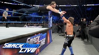 Watch Dean Ambrose vs. AJ Styles - If Ambrose wins, he's No. 1 Contender: SmackDown LIVE, Nov. 1, 2016 Video
