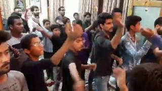 Watch 18 Baras Ke ALI AKBAR Ka Janaza Anjuman  e shabbirya, Sheeshmahal Lucknow, India Video