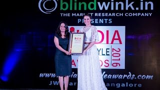 Watch Best Dance and Fitness Studio Award being given to Dancercise Video