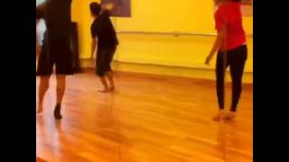 Watch contemporary dancce shoot at dancercise studio Video