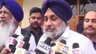 Watch "Sidhu's coweb will untangle next year" Sukhbir Singh Badal's bites! Video