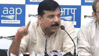Watch Akali Dal-BJP conspiracy exposed. AAP MLA innocent in desecration case : Sanjay Singh Video