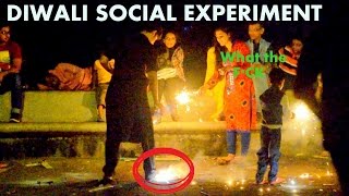 Watch Pouring Water On Fire Crackers Diwali Social Experiment Tangotube Video
