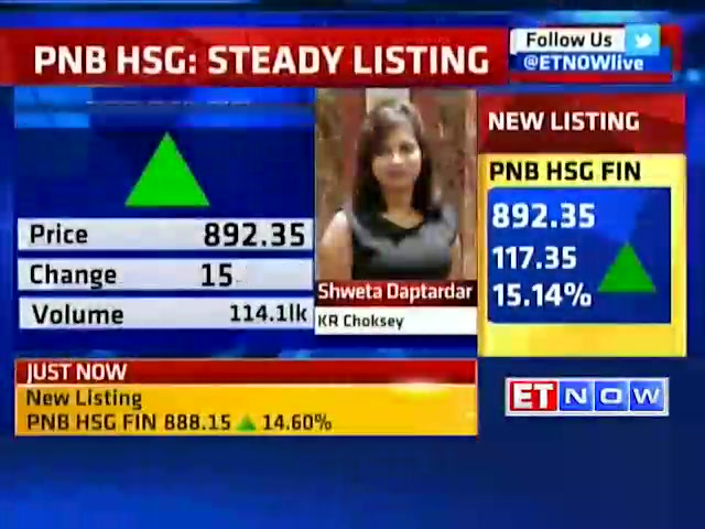 Watch PNB Housing makes strong debut Video