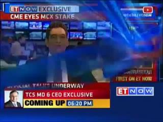 Watch CME group in talks to buy MCX stake Video