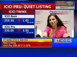 Watch â€‹ICICI Pru makes tepid debut, stock plunges over 5% from issue price Video