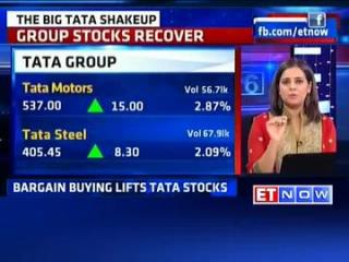 Watch Tata group stocks recover lost ground after 3 days of fall Video
