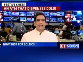Watch This Diwali, get gold coins from an ATM! Video
