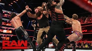 Watch Reigns vs. Rollins vs. Owens vs. Strowman vs. Jericho â€” Fatal 5-Way Match: Raw, Nov. 7, 2016 Video