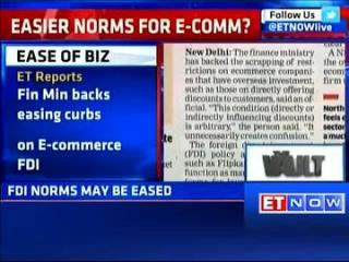 Watch Fin Ministry backs easing curbs on FDI in e-comm Video