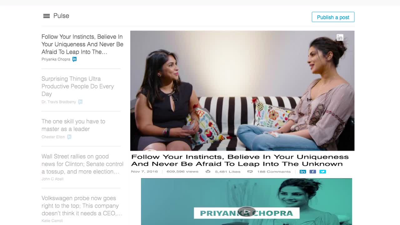 Watch What makes PeeCee join LinkedIn ? Video