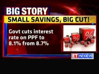 Watch Interest rate on PPF cut to 8.1% from 8.7% Video